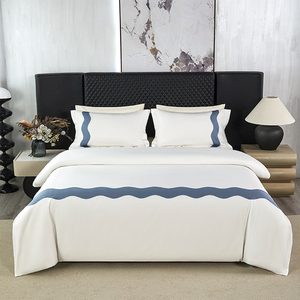 Alenhome Funda de Edredón a Cuadros 100% Algodón 200 Hilos, Suave, Antipilling, con Cierre, para Cama Queen/King, Estilo Moderno - Product Image 2