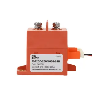 Meishuo MG20C-200/1000-24h 24VDC 200A 1000V điện bảo vệ Contactor