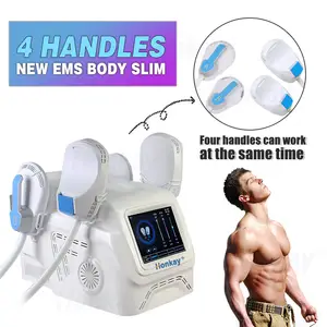 Newest Aesthetics Muscle Building Machine Burns Fat Body Sculpting Machine EMS Body Sculpt Machine For Salon Clinic