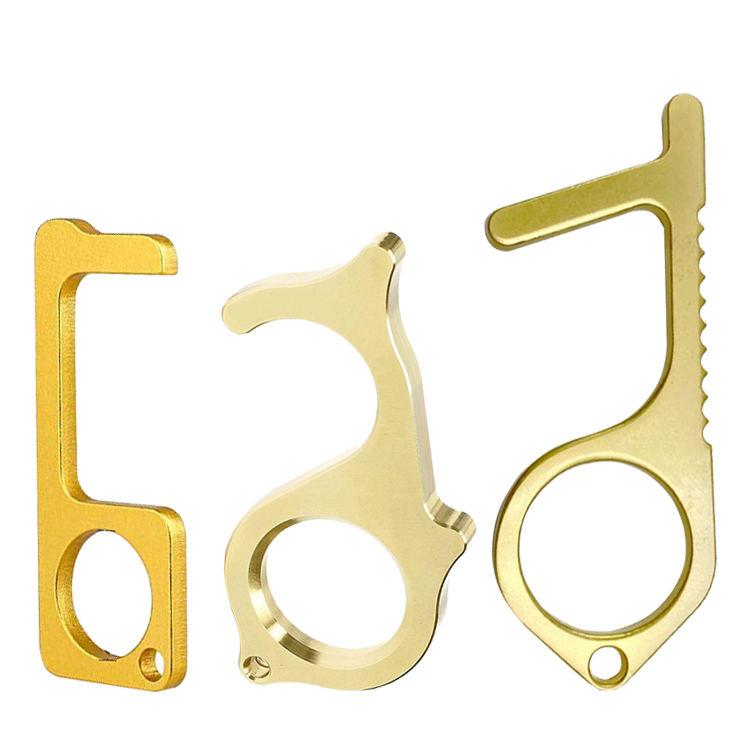 Заводская поставка, брелок, сенсорный инструмент, нержавеющая сталь, латунь, дверной нож