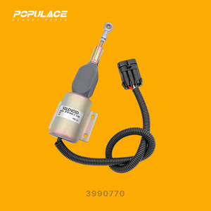 Vanne solénoïde 3990764 pour coupure d'huile Cummins 3990770 3990771 SA-4931-12V 24V - Product Image 2