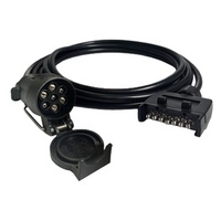 Autone TC233 12V / 7 Pin Euro à Aus Kit de fil de remorque avec prise et prise