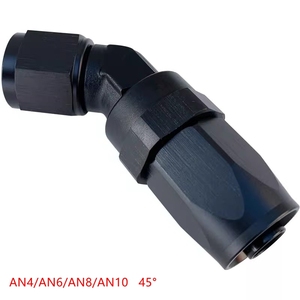 45 ° 90 ° 锻造母软管端部4AN 6AN 8AN 10AN配件 - Product Image 4
