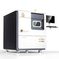 Wisdomshow S-7000I Machine d'imagerie électronique NDT pour inspection de circuits imprimés, composants PLC, source de rayons X Hamamatsu 90kV