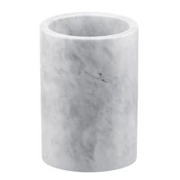 Nouveauté refroidisseur de glace à champagne seau barre accessoires marbre et laiton refroidisseur de vin casier à vin en marbre support de seau à vin