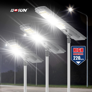<span class=keywords><strong>Lampadaire</strong></span> <span class=keywords><strong>solaire</strong></span> LED 80W 100W 120W IP65, extérieur, étanche, longue durée de vie, tout-en-un, alimenté par l'énergie <span class=keywords><strong>solaire</strong></span> - Product Image 1