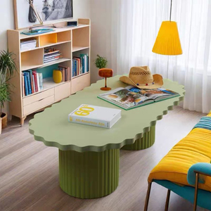 Table en MDF postmoderne <span class=keywords><strong>funky</strong></span> avec couleur personnalisée disponible pour table d'appoint de canapé ou table en plastique de balcon - Product Image 2