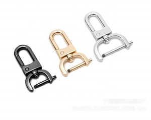 Nouveau <span class=keywords><strong>sac</strong></span> boucle accessoires matériel détachable vis crochet boucle réparation bandoulière métal boucle cuir <span class=keywords><strong>sac</strong></span> bouton - Product Image 2