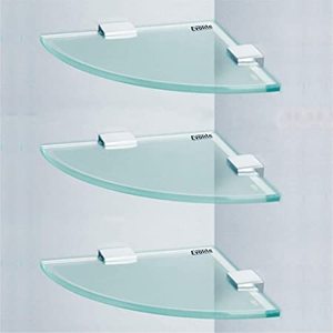 Chất Lượng Cao Thực Tế Thiết Bị Vệ Sinh Khuyến Mại Tam Giác Tường Tắm Góc Kính Kệ Thép Không Gỉ Phòng Tắm Đồ Trong Nhà Tắm - Product Image 6