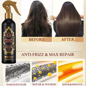 <span class=keywords><strong>Mousse</strong></span> capillaire à l'huile d'<span class=keywords><strong>argan</strong></span>, traitement protecteur thermique, spray revitalisant pour cheveux bouclés, naturel, 250 ml - Product Image 4