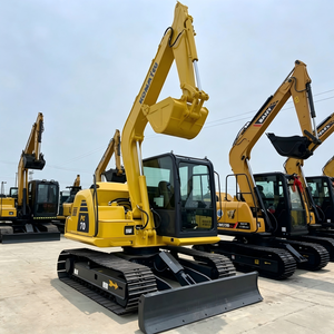 Excavatrice sur chenilles de marque renommée PC70, 6,5 tonnes, moteur de marque supérieure, puissance de 48,5 kW, capacité de la benne de 0,3-0,37 m³, haute efficacité opérationnelle - Product Image 2