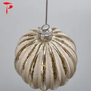Wholesale Hand Made Christmas Decoration Ball Ornament Globe 8cm