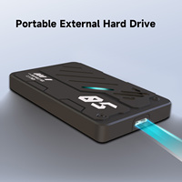 قرص صلب خارجي محمول مقاس 2.5 بوصة بتقنية RGB، USB 3.0 عالي السرعة للابتوب والكمبيوتر المكتبي، سعات 160 جيجابايت/250 جيجابايت/320 جيجابايت/500 جيجابايت/750 جيجابايت/1 تيرابايت
