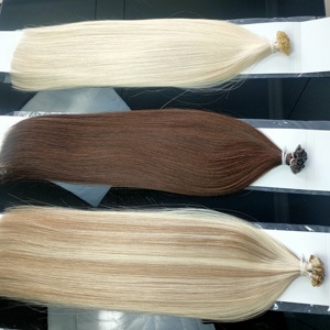 Extensiones de Cabello de Lujo al por Mayor con Punta Plana K, Extensiones de Cabello de Doble Trama Pre-Adheridas con Punta K, Cabello Humano Ruso con Cutícula Alineada - Product Image 4