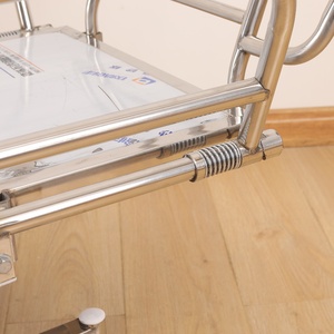 Cama de ducha de mano de acero inoxidable personalizable, cuidado médico auxiliar de doble función para ancianos discapacitados, hospitales, uso doméstico - Product Image 3