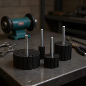 Soporte de goma para eje de 6 mm, 15x10 mm, para lijadoras de banda - Product Image 3