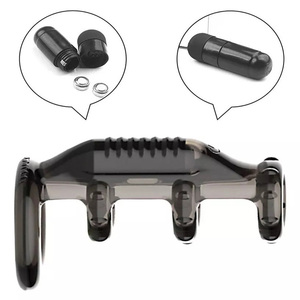 Paar-Resonanz-Verzögerungs-Penisring Anti-Rutsch Vorhaut-Obstruktions-Sperre Männlicher Vibrations-Penisring aus TPE zur Verzögerung der Ejakulation - Product Image 2