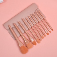 Ensemble de pinceaux de maquillage professionnels fond de teint végétalien couleur bonbon poudre à lèvres ensembles de pinceaux de maquillage marque privée