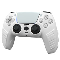 Nouvel arrivage Housse de protection en silicone de qualité supérieure pour manette de jeu PS5 Soft Touch Anti-Slip Durable Stylisé Étui de protection en silicone