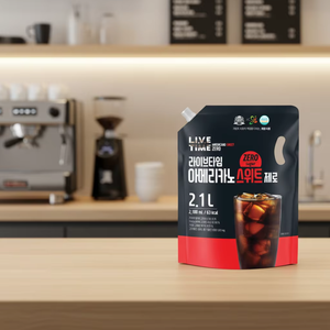 Livetime Café coréen Americano sucré sans sucre ajouté, faible en calories, boisson saine, vente en gros - Product Image 2