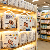 OEM Anpassbare Großhandels-Einweg-Inkontinenzunterwäsche für Senioren, Saugfähige Erwachsenenwindelhosen