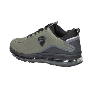 Zapatillas Ducati para Hombre DU23M105 Verdes de Lona, Modelo Moderno - Product Image 3