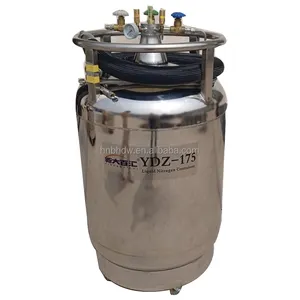 175/500l cryogenic self pressurized industrial freezing dispensing system liquid nitrogen tank service