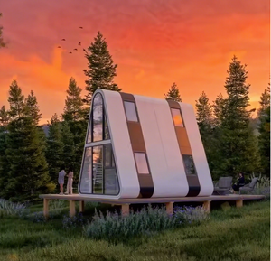 En çok satan uzay kapsülü prefabrik ev fabrika fiyat Modern tasarım özelleştirilebilir - Product Image 3