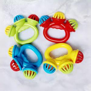 Baby Hand Rammelaar Bal Speelgoed Pasgeboren Grijpen Hand Bell Zintuiglijk Speelgoed Kinderen Veiligheidsmaterialen Speelgoed Voor 0-24 Maanden Baby Kinderen - Product Image 1