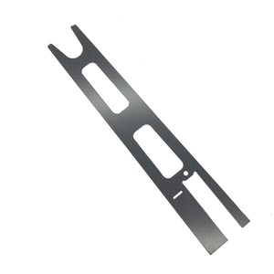Pelat Baterai Serat Karbon Lantai Dua untuk Aksesoris Upgrade Mobil RC, Mesin CNC, Wire EDM, Baja Tahan Karat - Product Image 2