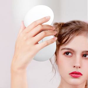 Fabricante de Espejos Portátiles, Espejo Cosmético USB LED, Espejo de Maquillaje Redondo de Mano con Luz LED - Product Image 4