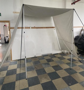 Alba 89008 # Telo per Caravan <span class=keywords><strong>Teramo</strong></span> UPF 50+ Tenda Parasole 5000mm con Pareti Laterali e Pali Autoportanti in Poliestere Oxford 150D Argento - Product Image 1