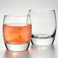 Gobelet en verre transparent Luminarc Vigne avec logo personnalisé, anti-fuite, isolé, compatible micro-ondes et lave-vaisselle, résistant à la chaleur, pour jus et boissons