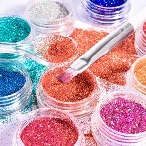 Polvere Glitter Colorata in Materiale PET 1kg Bangsai per Nail Art, Decorazioni Natalizie, Forniture per Feste, Artigianato, Regalo <span class=keywords><strong>di</strong></span> Natale - Product Image 1