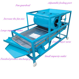 High Quality Customized Small Fine Screening Vibration <b>Screen</b> Grain <b>Cleaner</b> with Great Price - Product Image 5