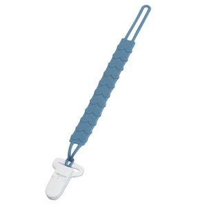 Cadena de chupete antipérdida de silicona sin BPA al por mayor, juguetes para dentición de bebé - Product Image 1