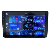Reproductor Multimedia para Auto Android con Pantalla Táctil de 9/10 Pulgadas, Navegación GPS, Radio, 4+64G