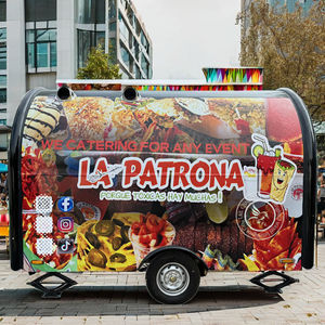 Food Truck per Hamburger/Pollo Fritto a Trattore Rotondo da Strada da 10 Piedi Nuovo Prodotto 2024 Ristorante Mobile Rimorchio Alimentare <span class=keywords><strong>FDR</strong></span> - Product Image 3