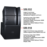 Enceintes Line Array SONO SRX 12 pouces pour spectacles en direct en extérieur, système de sonorisation, équipement sonore professionnel en extérieur/amplificateurs/enceintes