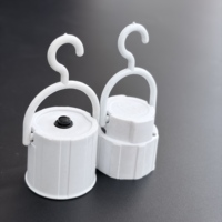 Accessoires LED en plastique pour lampe à vis à capuchon à aiguille partielle allongée LN T8 T5, tube PC, prise d'alimentation, ouverture 30mm, AC 110-265V