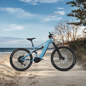 Bicicletta Elettrica <span class=keywords><strong>Rocket</strong></span> di Alta Gamma 27.5/29 Pollici, Sospensione Completa, Motore Centrale Bafang M560, E-MTB da Montagna, Bici da Downhill per Adulti - Product Image 1