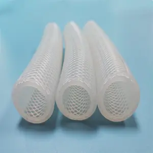 Silicone đùn hai hợp chất đùn dòng Silicone bện ống máy làm