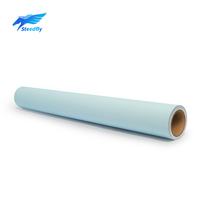 Rollo de Papel para Ploter de Dibujo Azul y Blanco de 80 g/m², 24 y 36 Pulgadas / Papel Bond para Ingeniería