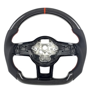 Volante de Fibra de Carbono Alcantara a <span class=keywords><strong>Precio</strong></span> de Fábrica para Volkswagen <span class=keywords><strong>Gti</strong></span> 2015-2019 <span class=keywords><strong>Golf</strong></span> VII 2015-2017 <span class=keywords><strong>MK7</strong></span> 3 Runner - Product Image 2