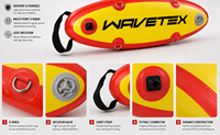 Bouée de natation gonflable en PVC légère, flottante, réutilisable, pliable, imperméable, durable, portable et personnalisable de haute qualité pour