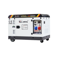 Générateur diesel monocylindre Hiearns New Model DG18000SE3 12 kW, système refroidi par air, utilise un moteur diesel de 25 ch HR998