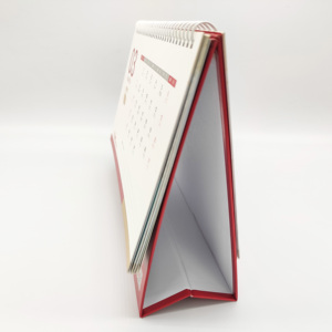 Chất lượng cao tùy chỉnh tam giác bàn Lịch in logo Lịch Treo Tường bảng đồng hồ sử dụng vật liệu giấy từ nhà máy in - Product Image 6