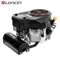 Motor de Gasolina Loncin LC2P80F de Doble Cilindro, 4 Tiempos, 764CC, Arranque Eléctrico, Refrigerado por Aire, Eje Vertical, 17.2kW de Potencia