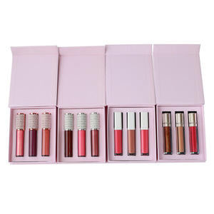 ลิปสติกเนื้อแมทแบบน้ำ ติดทนนาน กันน้ำ สีชัด ชุด 3 แพ็ค แบรนด์ส่วนตัว - Product Image 1