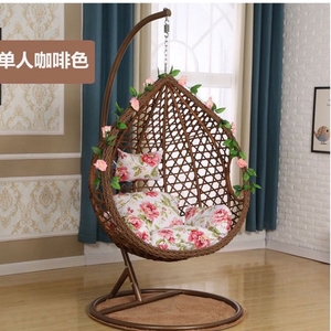 Round Adult Cast Iron <strong>Single</strong> Seat Iron Bird <strong>Swing</strong> Designs, Outdoor <strong>Swing</strong> Basket - Product Image 4